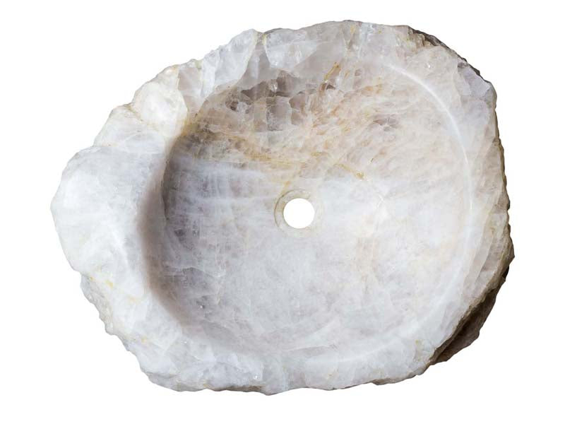 Lavabo Stein, irregulär, Innenansicht