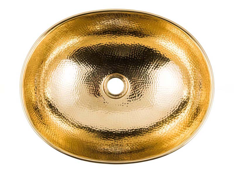 Lavabo klein Vintage Stil, Messing