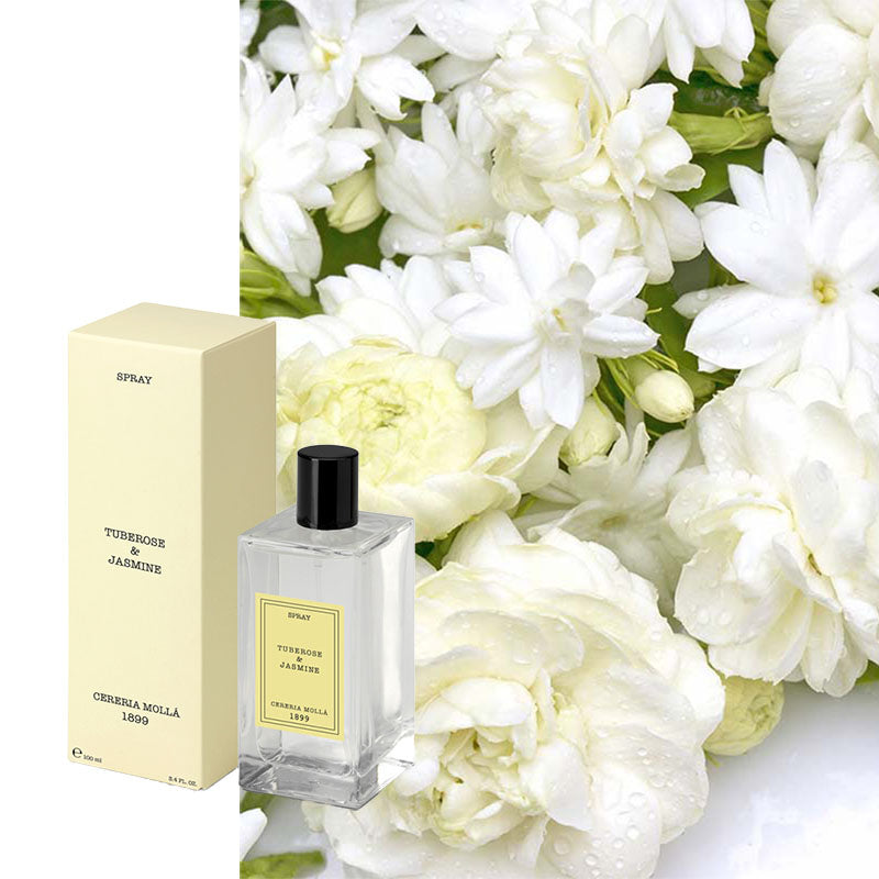 Raumspray Tuberose & Jasmin natürlich Cereria Molla