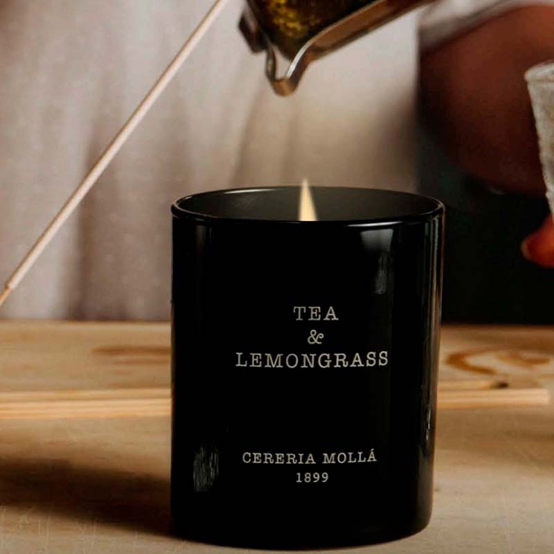 Cereria Molla Duftkerze Tee & Zitronengras 
