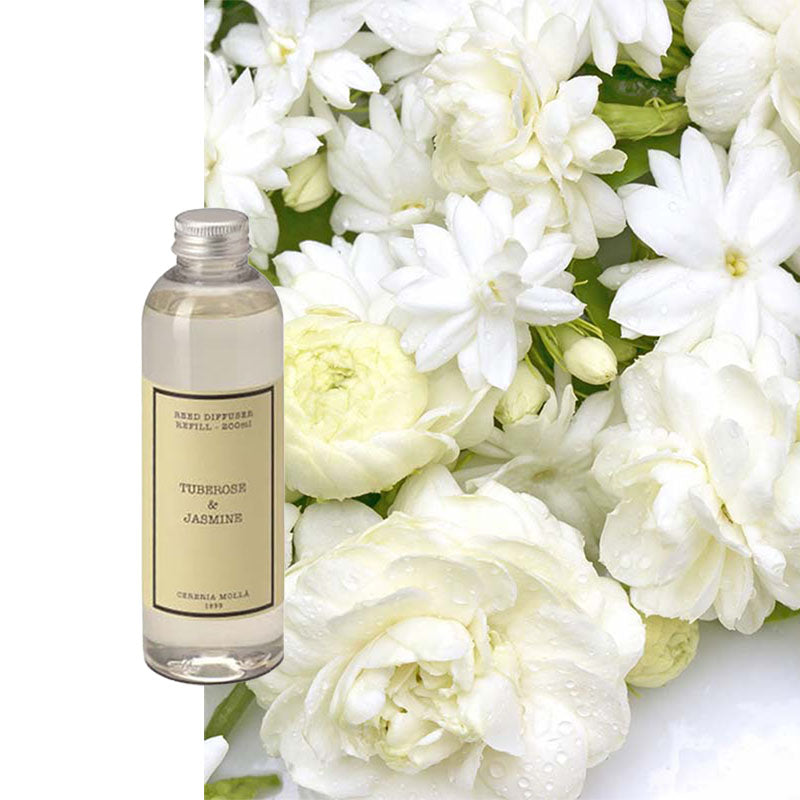 Diffuser Refill Cereria Molla Tuberose & Jasmin